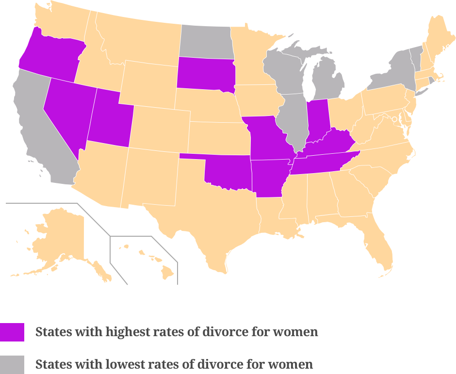 48 Divorce Statistics In 2020 In America Including Divorce Rate